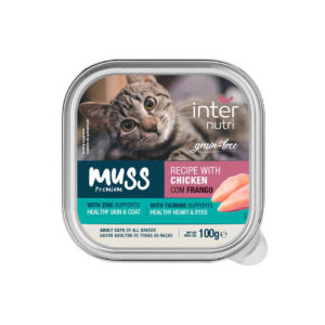 Comida Húmida para gato adulto com frango 100G