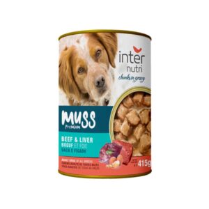 Comida Húmida Cão Vaca e Fígado Internutri 415g