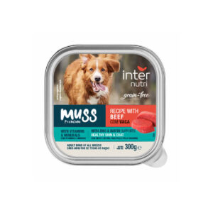 Comida Húmida Cão Vaca Internutri Muss Premium 300G