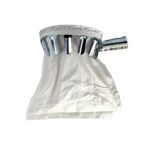 Apanha fruta com saco de pano