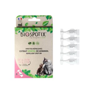 biospotix pipeta repelente de parasitas gato