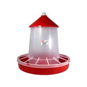 comedouro 6kg para aves transparente