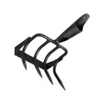 Ancinho curvo 4 dentes