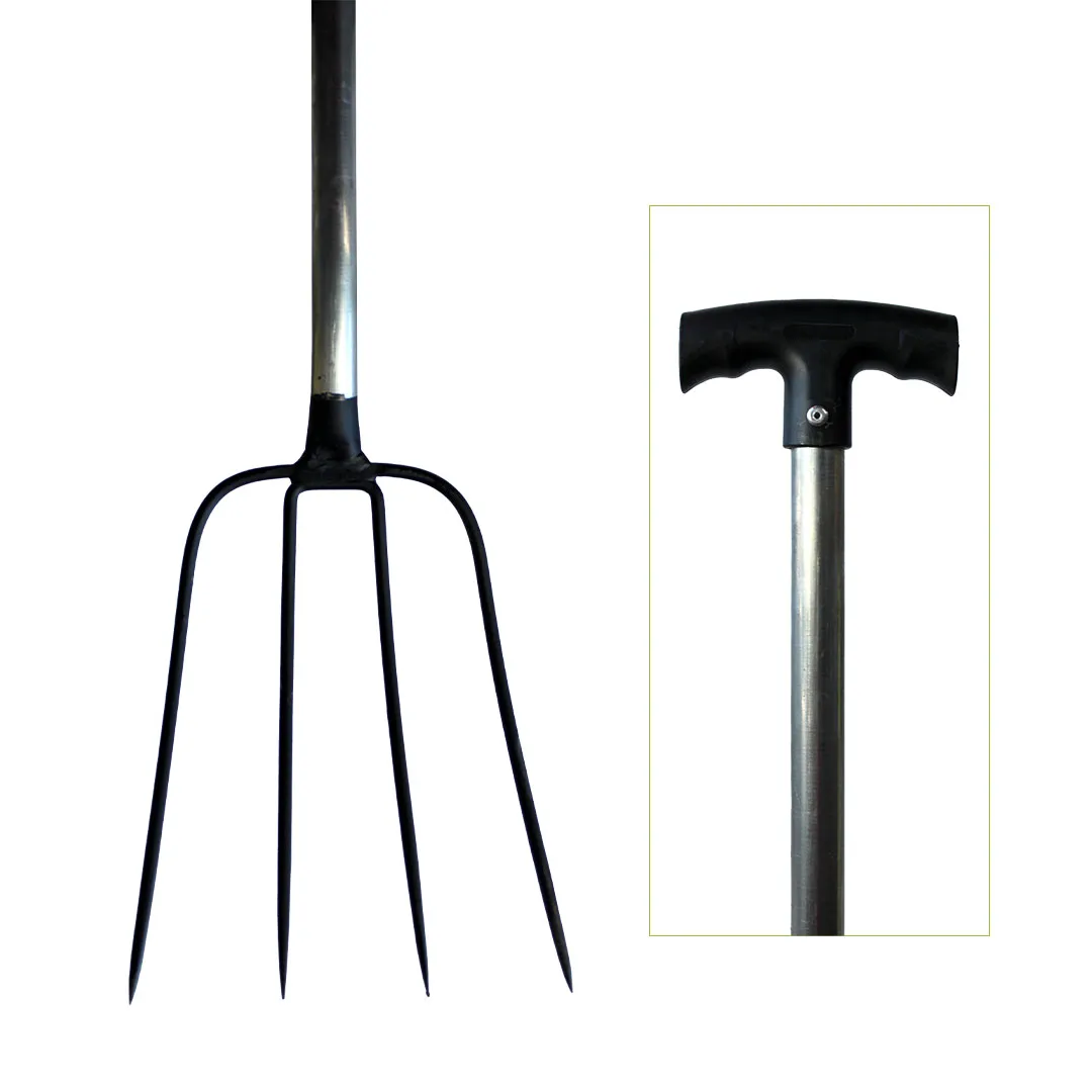 Forquilha 4 Dentes Direitos c/ Cabo