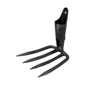 Ancinho curvo com 4 dentes