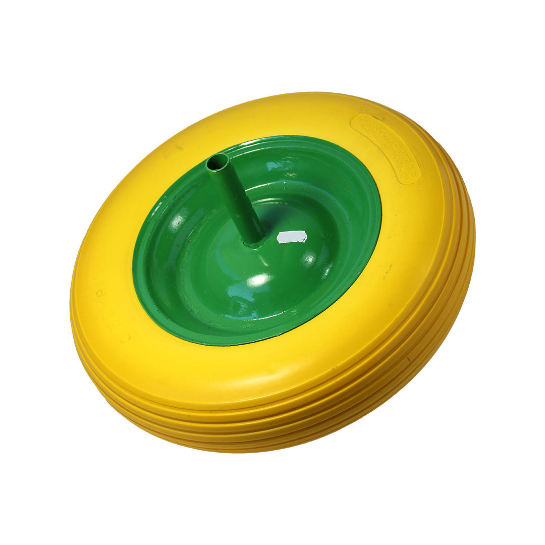 Roda carrinho de mão lisa