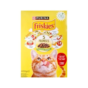 Ração Seca Gato Adulto 5 Promessas Vaca e Frango 400G
