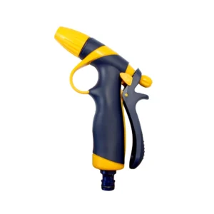 Agulheta para mangueira. Agulheta de rega tipo pistola regulável com punho de borracha.