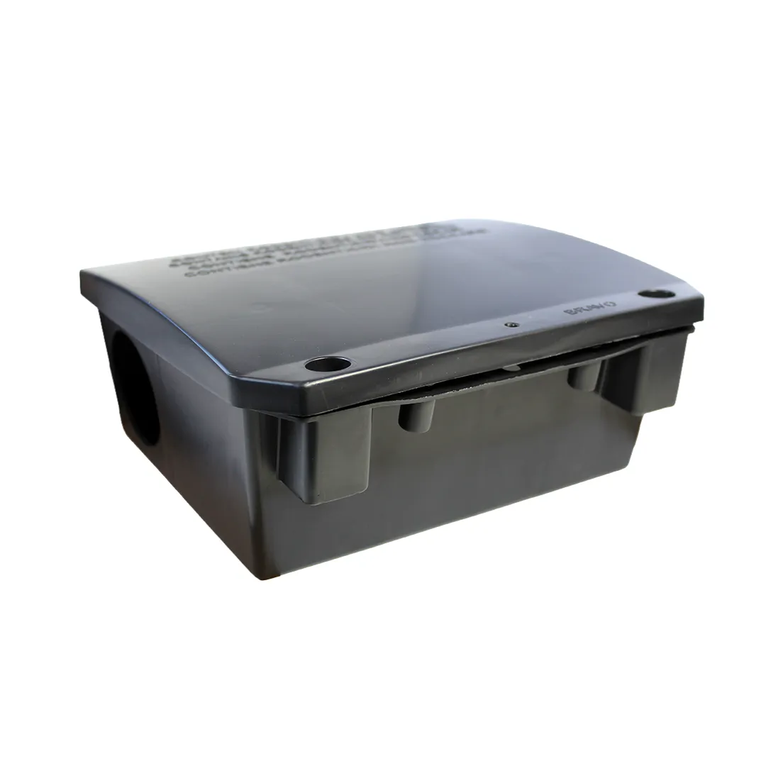 Estação Raticida Grande - Caixa preta para apanhar ratazanas