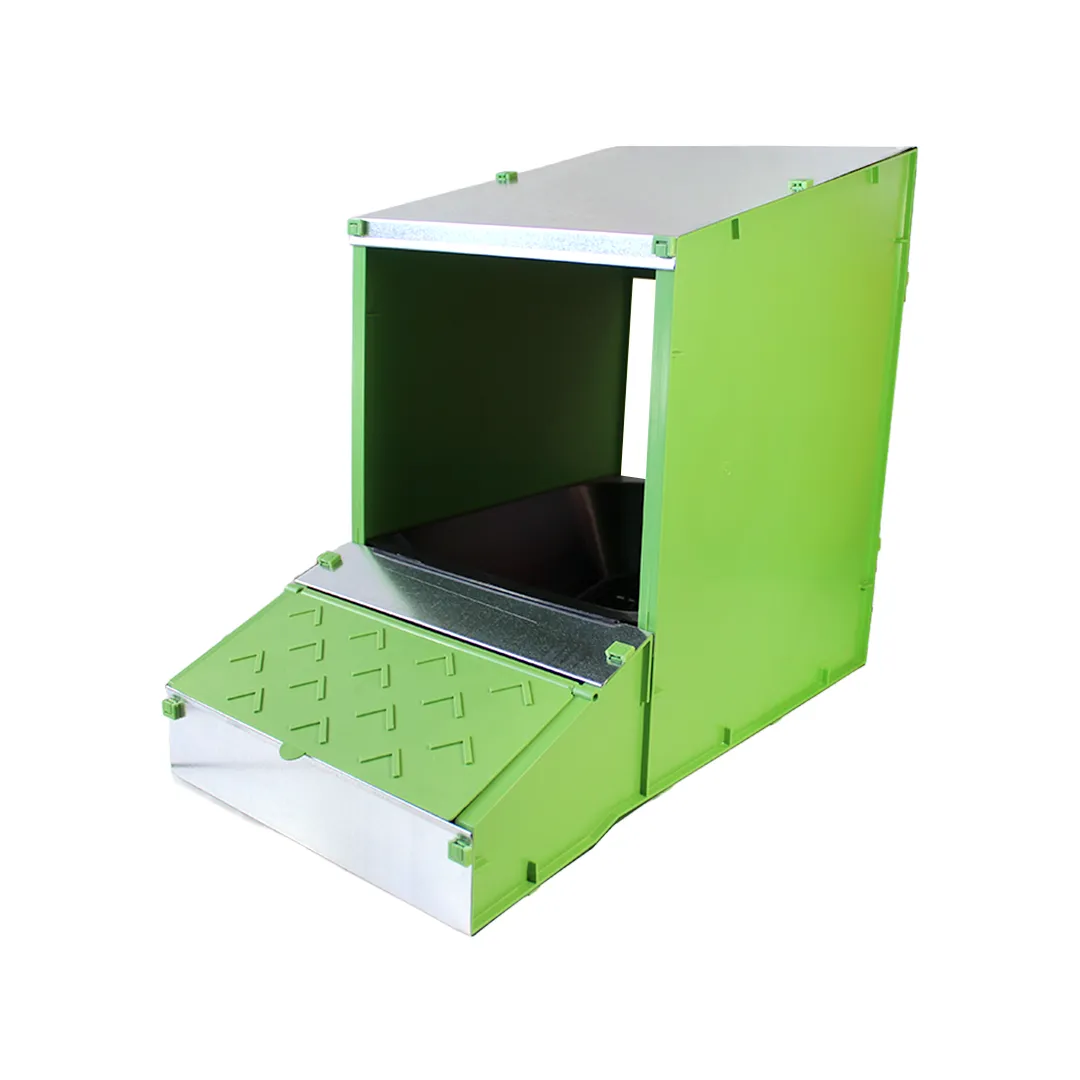 Ninho para galinhas poedeiras com apanha ovos