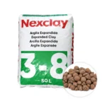 Argila expandida de 3-8 calibre ideal para terraços, floreiras e jardins