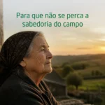 Guarda-se a sabedoria do campo com provérbios e a sua filosofia