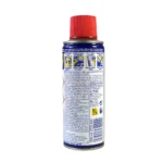 Óleo lubrificante multiusos WD-40 - vista trás lata 200ml