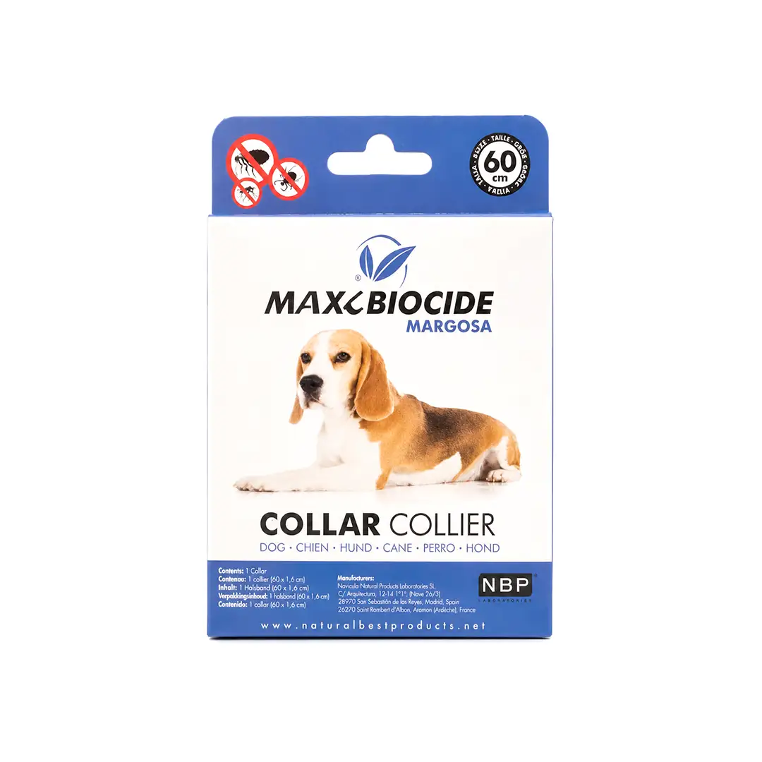 Coleira para cão MAXBIOCIDE 60cm