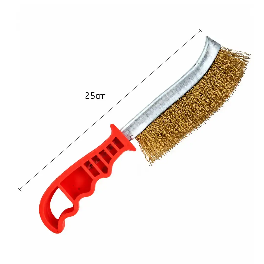 Escova de arame com cerca de 25cm