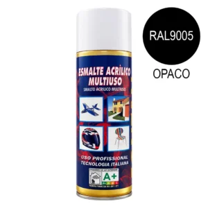 Esmalte Acrílico Multiusos RAL9005 Preto Opaco