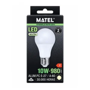 Lâmpada de luz neutra com 4200K casquilho E-27