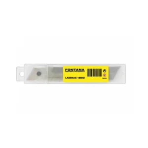 Recarga de lâminas para x-ato 18mm - tipo snap-off - pacote de 10 unidades