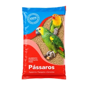 Alpista. Sementes selecionadas para pássaros. Marca portuguesa Lusocereais.